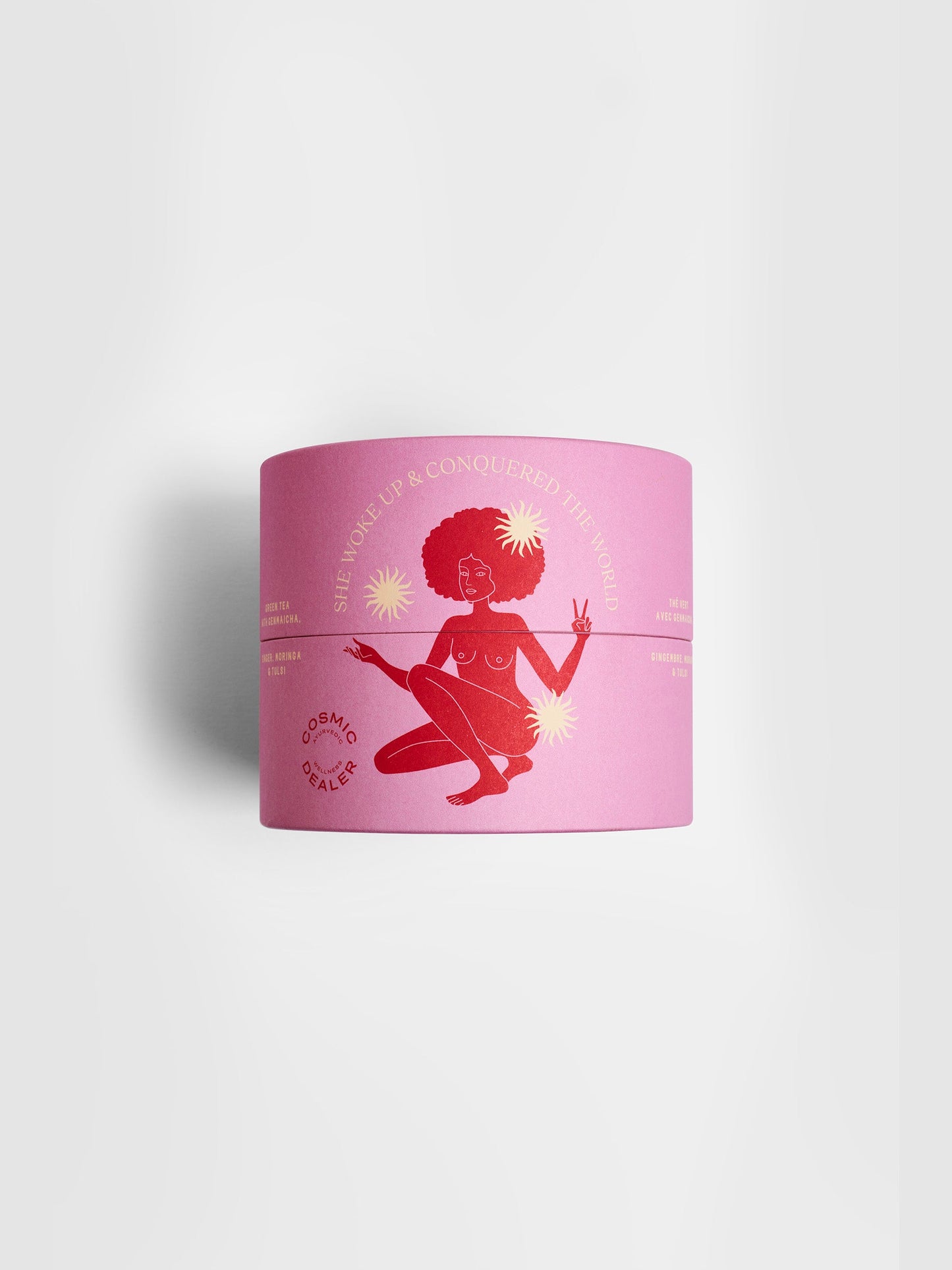 Thé vert : genmaicha, gingembre, moringa, tulsi