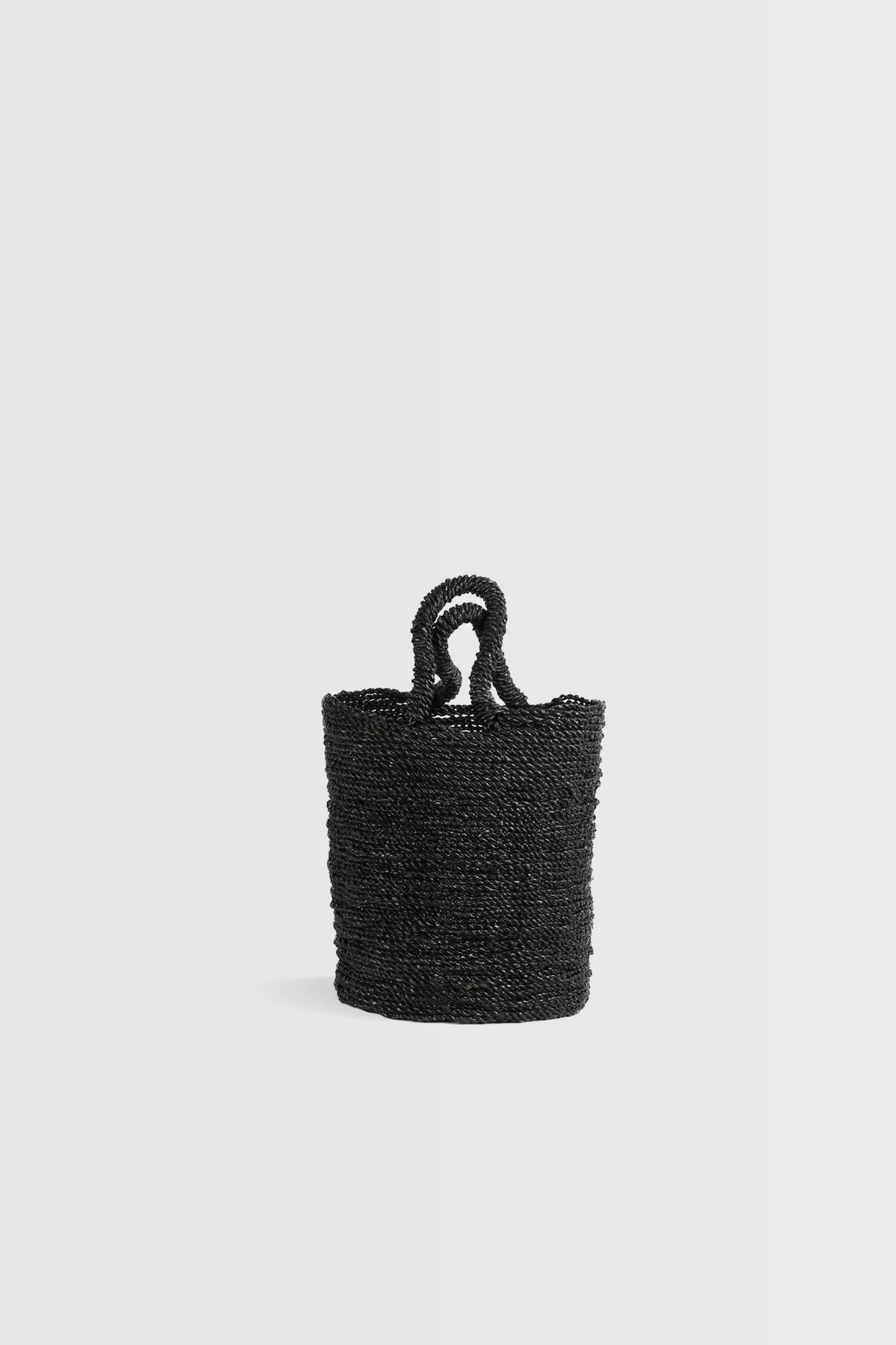 Cache-pot en jonc de mer