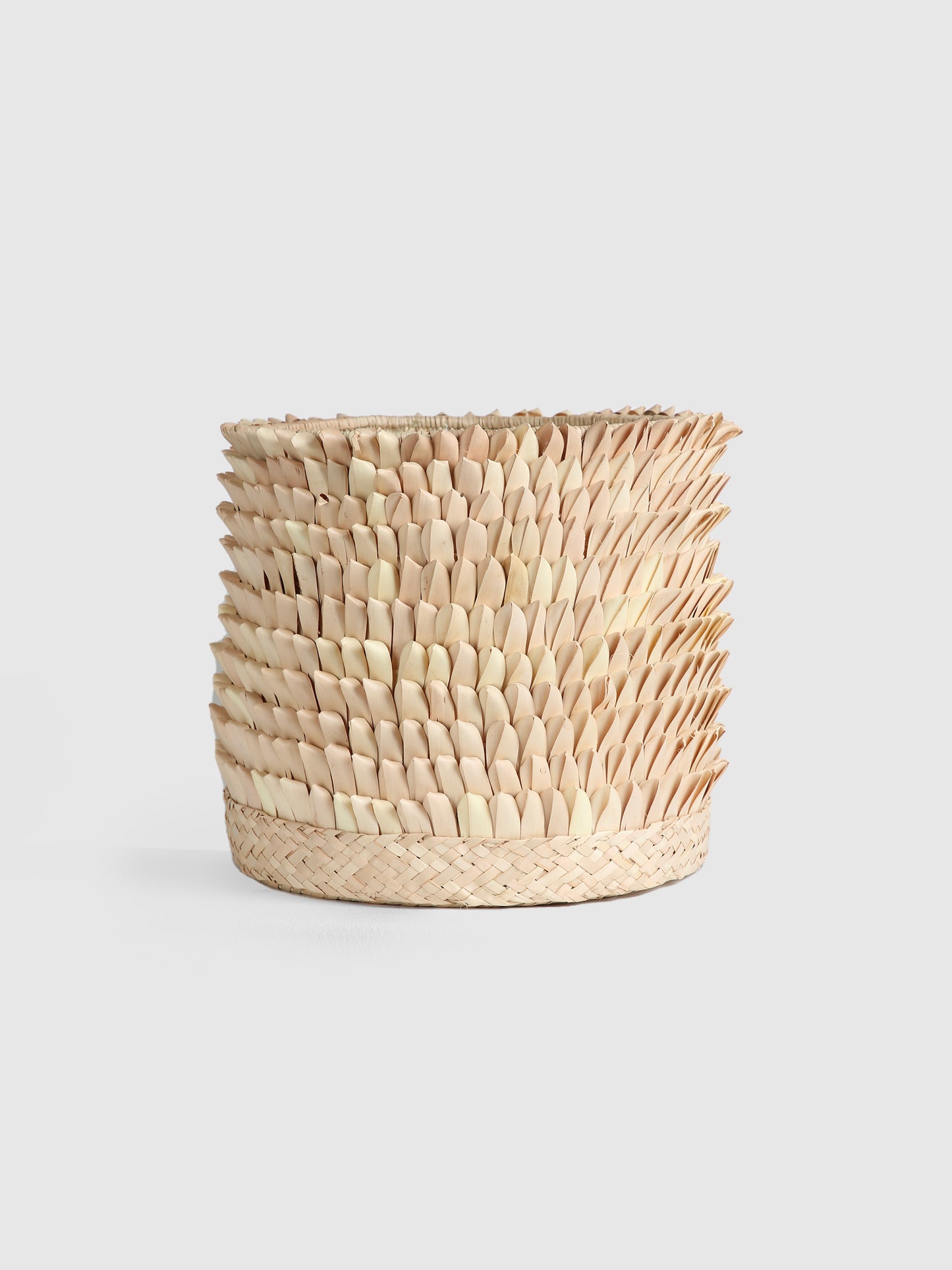 Cache-pot PORCUPINE en natte tressée