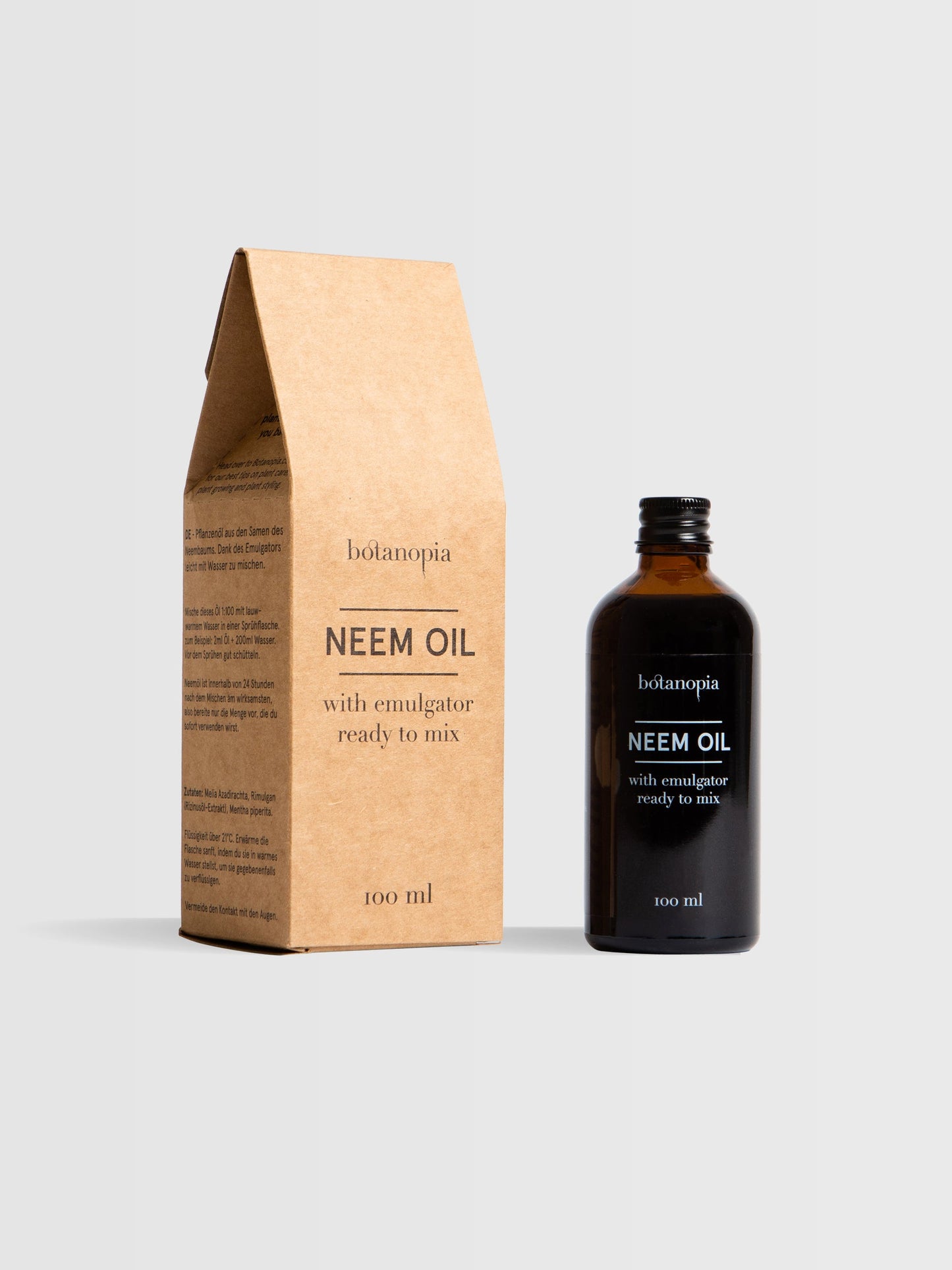 Huile végétale de Neem bio-protectrice