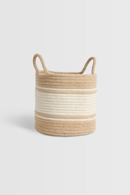 Cache-pot en jute