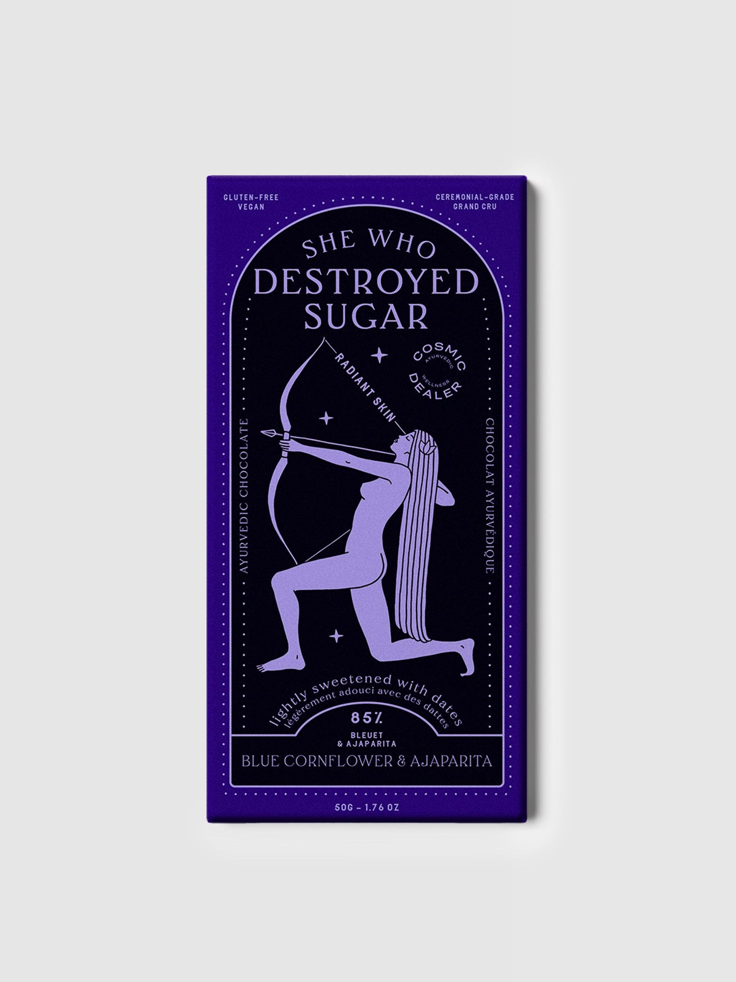 Chocolat Noir 85% Bleuet & Ajaparita